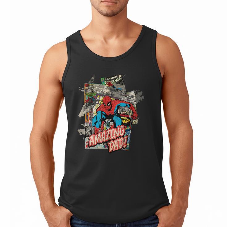 Marvel Spider-Man Amazing Dad Father's Day Men Tank Top