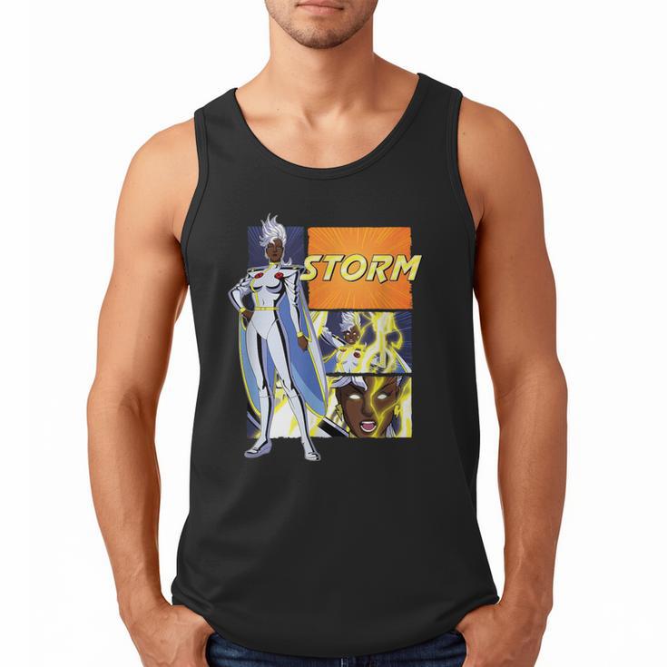 Marvel X-Men '97 Storm Vintage Classic Comic Book Panels Men Tank Top