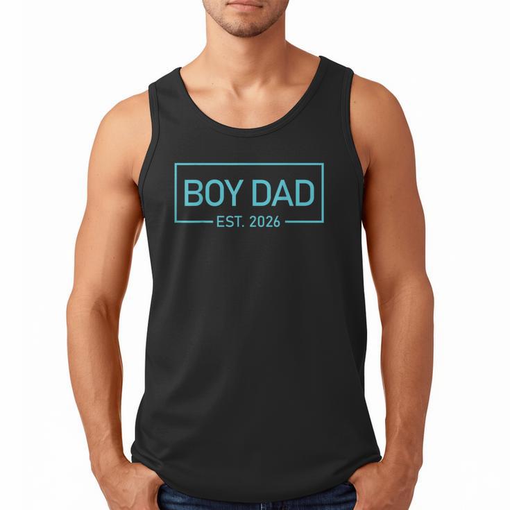 Men Boy Dad Est 2026 Newborn Daddy Father Baby Boy Son Men Tank Top