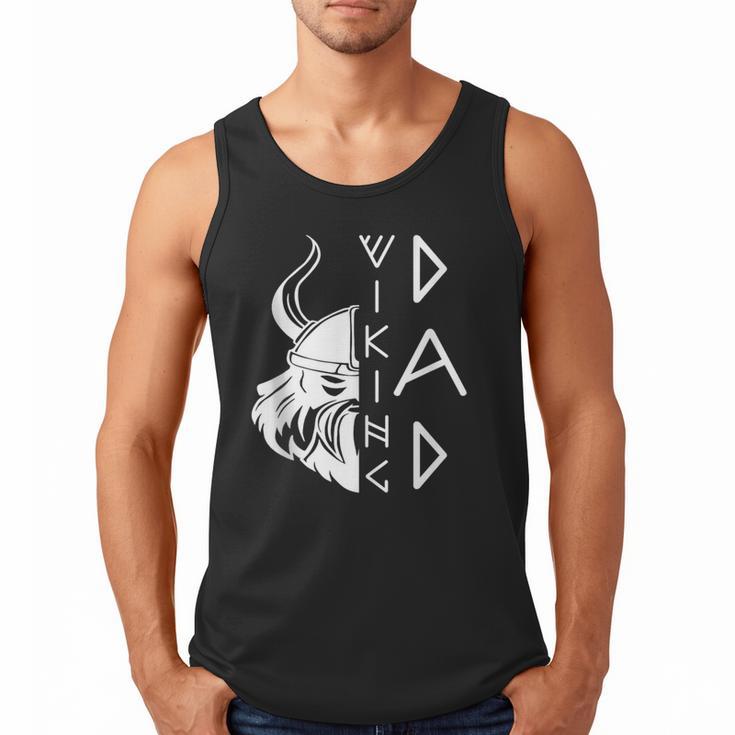 Men Celtic Norse Mythology Viking Dad Men Tank Top