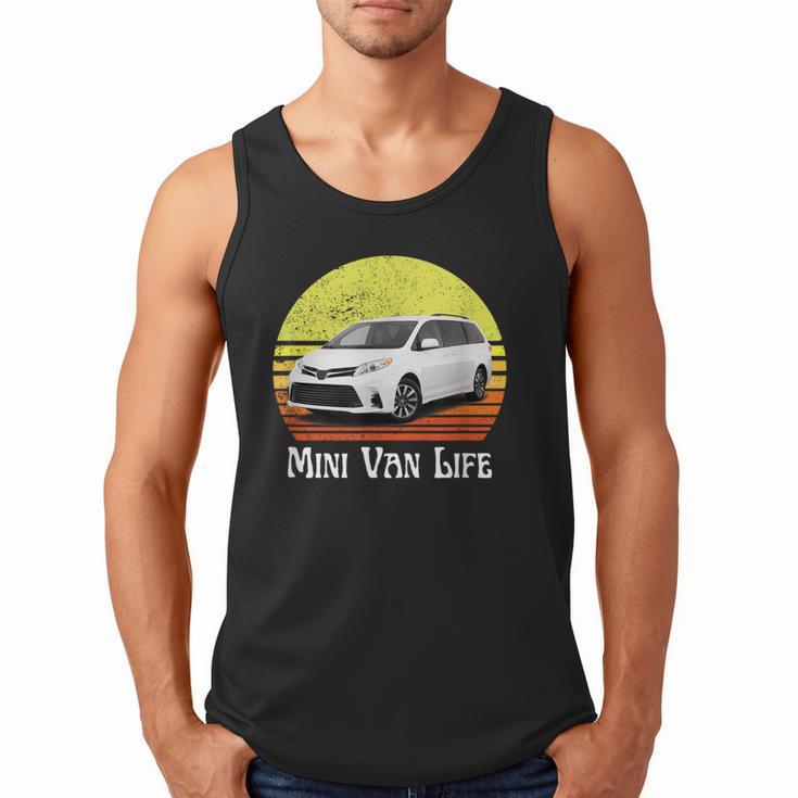 Mini Van Life Soccer Mom Dad Parent For Parents Men Tank Top