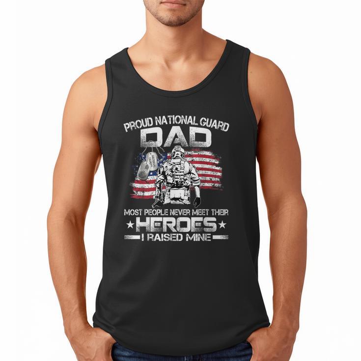 National Guard Graduation Proud National Guard Dad Men Tank Top