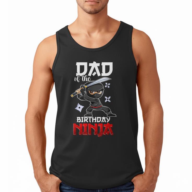 Ninja Favor Shirt For Men Dad Of The Birthday Boy Men Tank Top