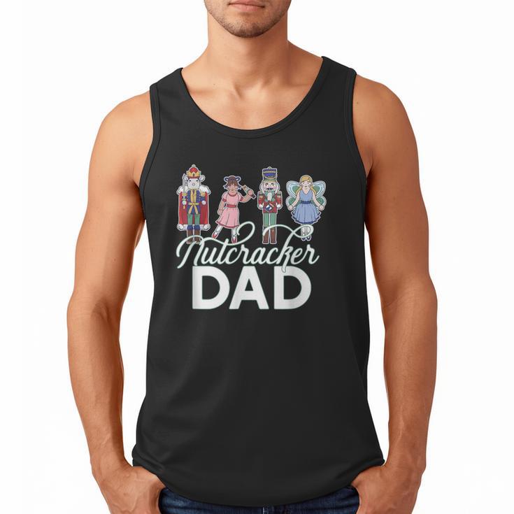 NUTCRACKER DAD Fun Christmas Ballet Parent Meme Men Tank Top