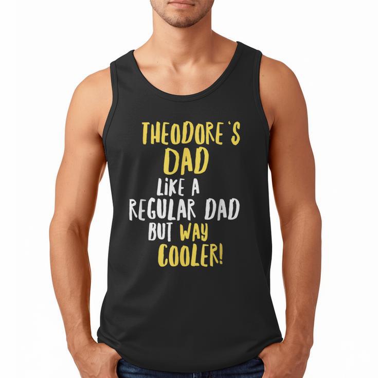 Theodore's Dad Text Men Boys Men Tank Top
