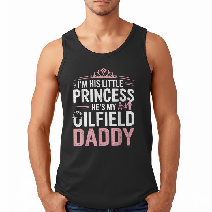 Oilfield Dad Oilfeild My Daddy Works In The Oilfield Men Tank Top