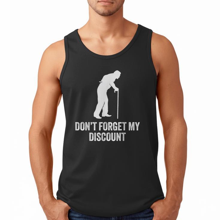 Old Man Gag Old Person Older People Men Dad Birthday Men Tank Top