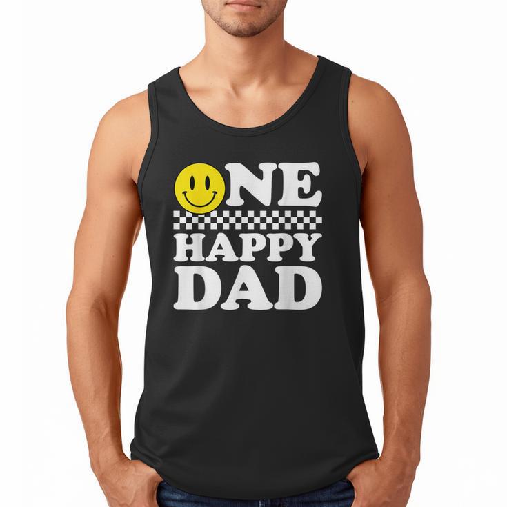 One Happy Dude Dad 1st Birthday Family Matching Men Tank Top