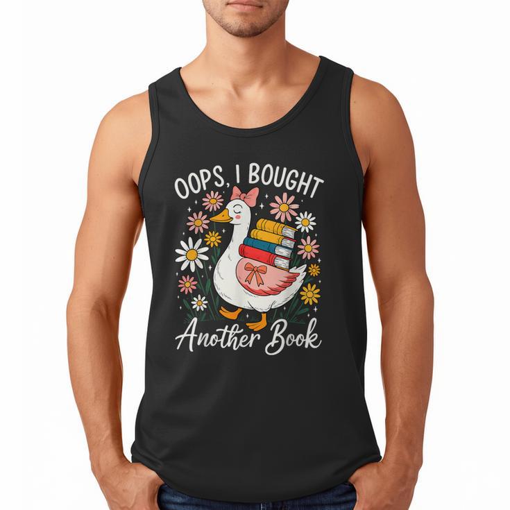 Oops I Bought Another Book Goose Reader Men Tank Top
