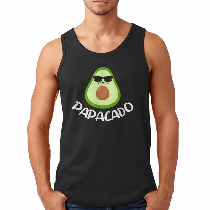 Papacado Avocado Dad Daddy Father's Day Men Tank Top