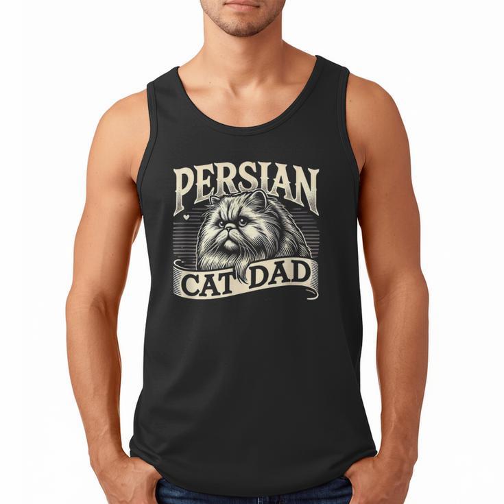 Persian Cat Dad Persian Cats Persian Cat Lover Men Tank Top