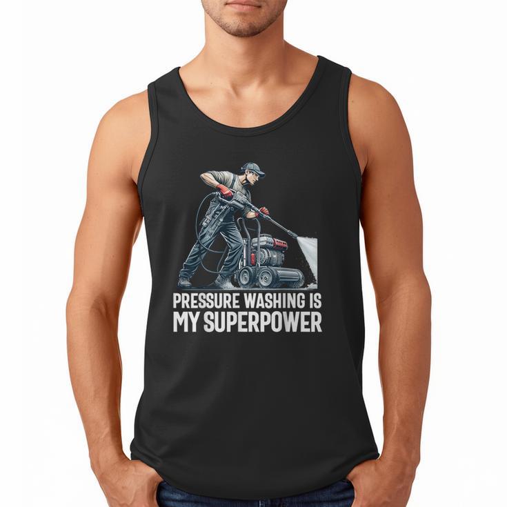 Power Washing Pressure Washing For Washer Dad Men Grandpa Men Tank Top