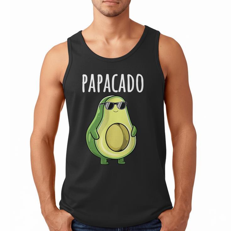 Pregnancy Announcement Shirts Men Dad Papacado Men Tank Top
