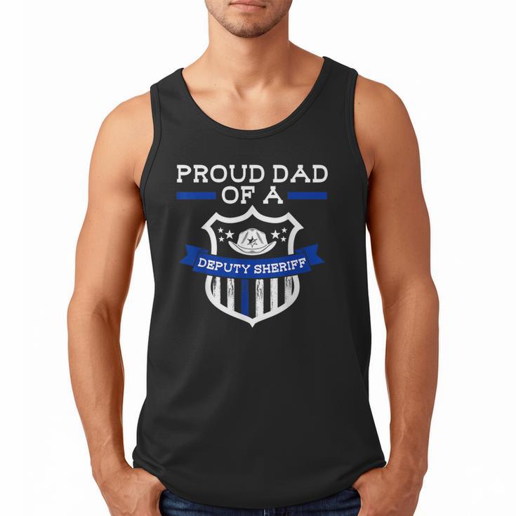 Proud Dad Of a Deputy Sheriff Deputy Sheriff Men Tank Top