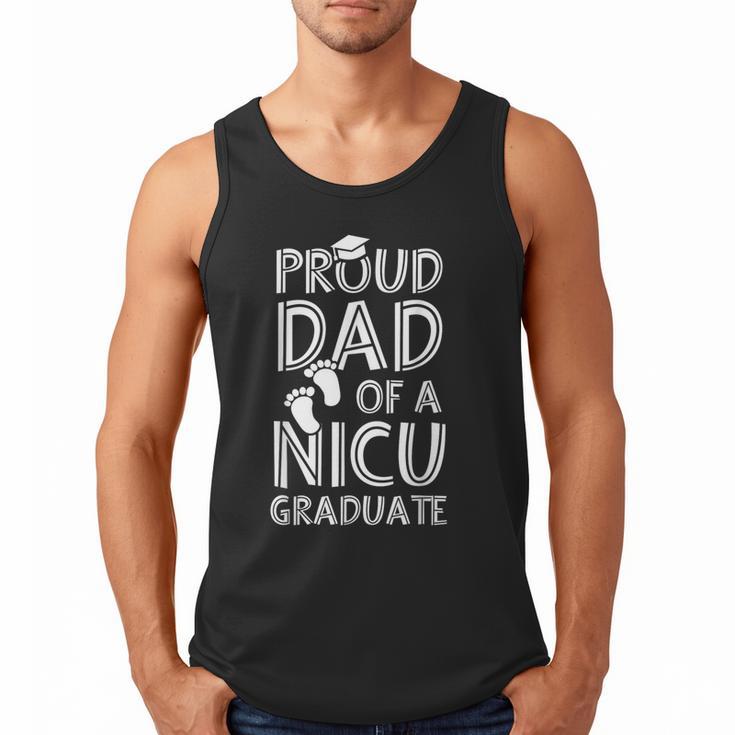 Proud Dad NICU Graduate Newborn Nurse Men Tank Top