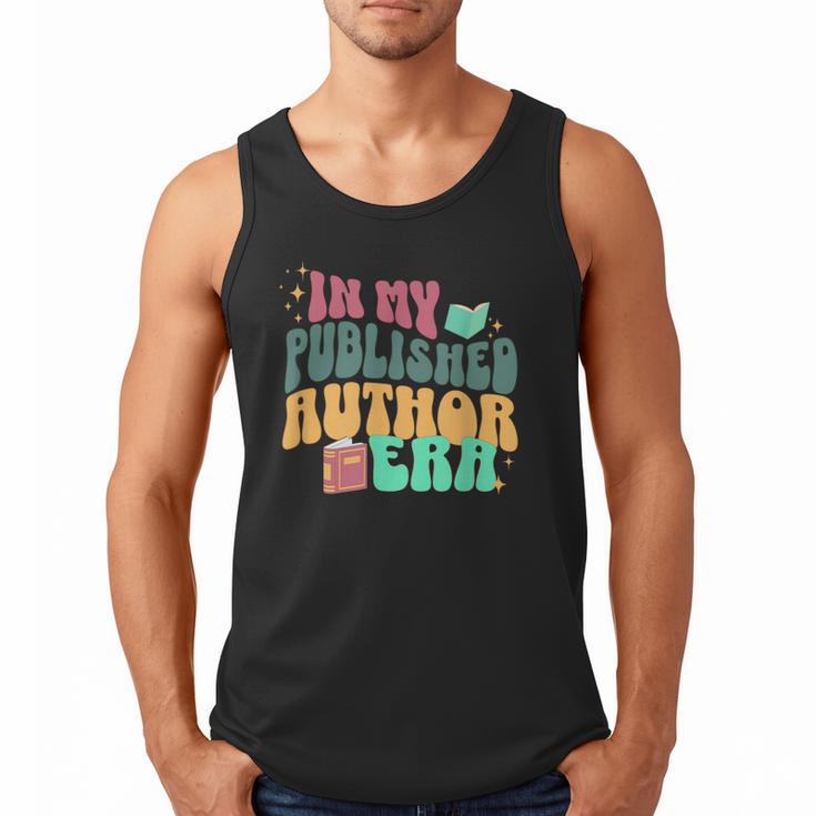 In My Published Author Era Cute Book Lover Writer Retro Tee Men Tank Top