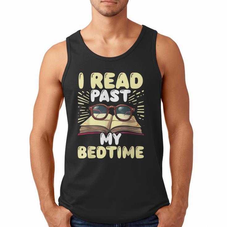 Reading Books For Kids Book Lover Bookworm Librarian Men Tank Top