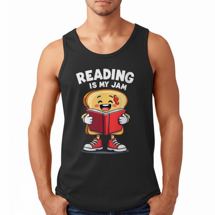 Reading Is My Jam I Love To Read Books Men Tank Top