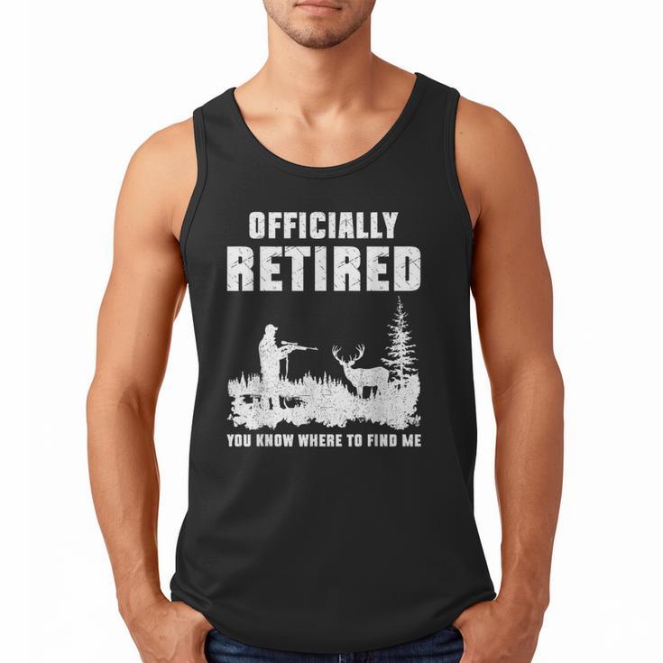 Retirement 2025 Retire Deer Hunting Retired For Dad Men Tank Top