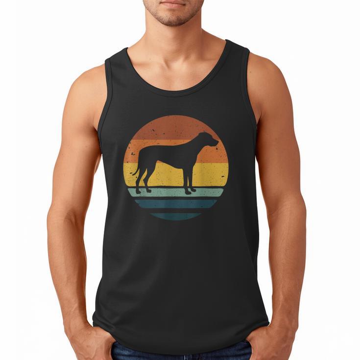 Rhodesian Ridgeback Vintage Retro Dog Mom Dad Men Tank Top
