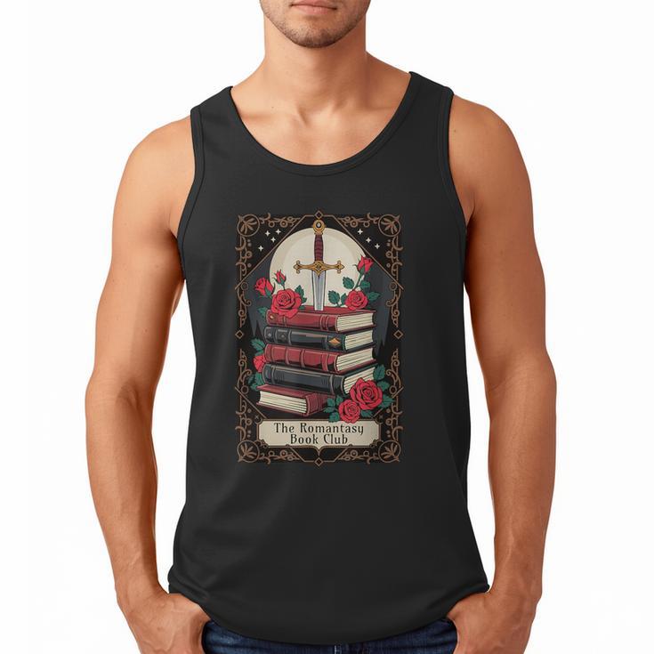 Romantasy Book Club Tarot Card Men Tank Top