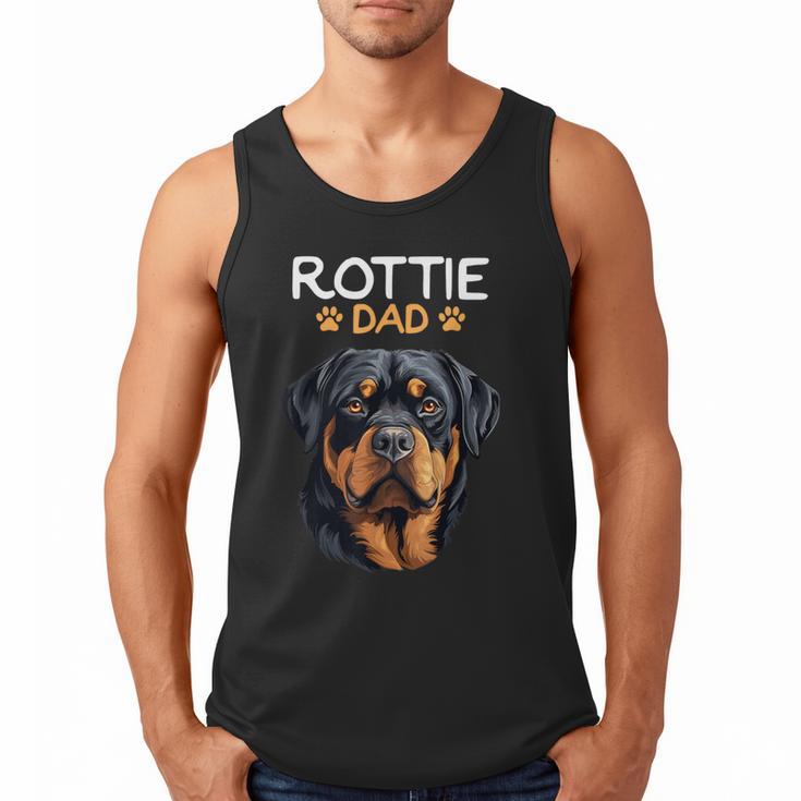 Rottie Dad Rottweiler Dog Men Tank Top