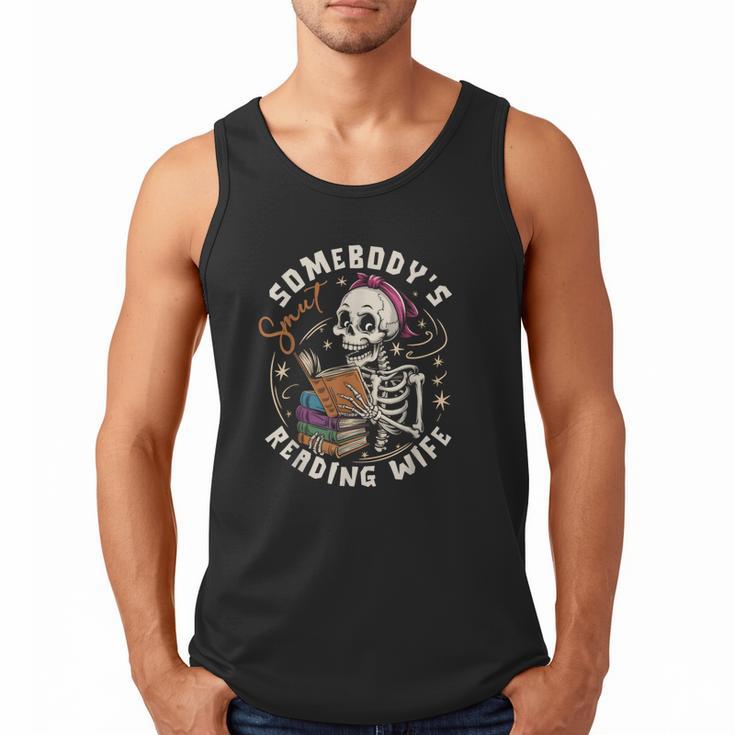 S Mut Book Spicy Romance Somebody's S Mut Reading Wife Men Tank Top