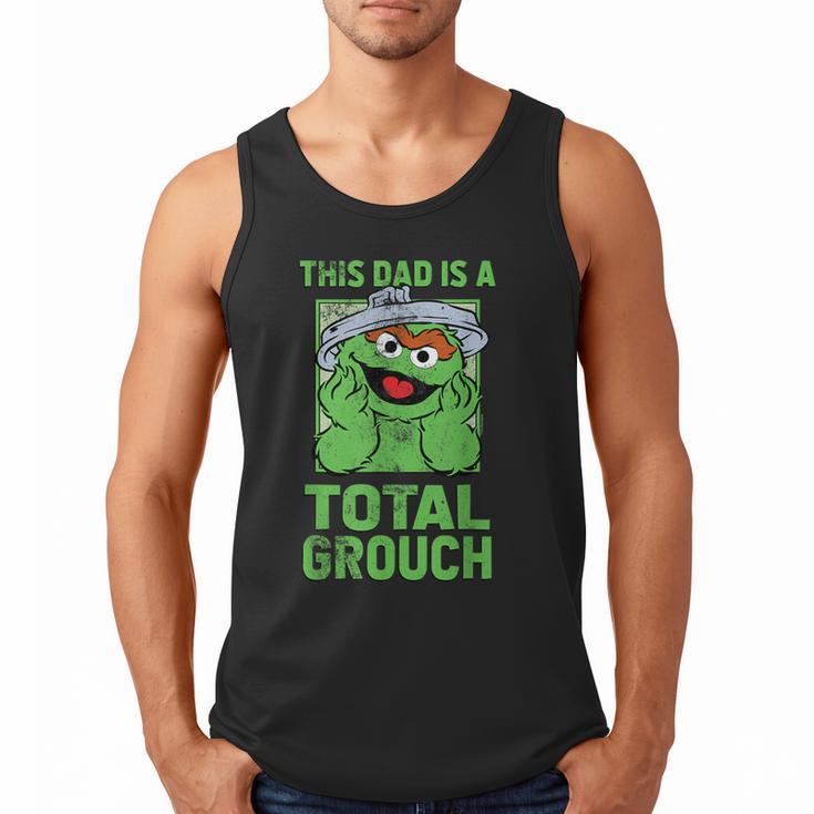 Sesame Street Father's Day Total Grouch Dad Men Tank Top
