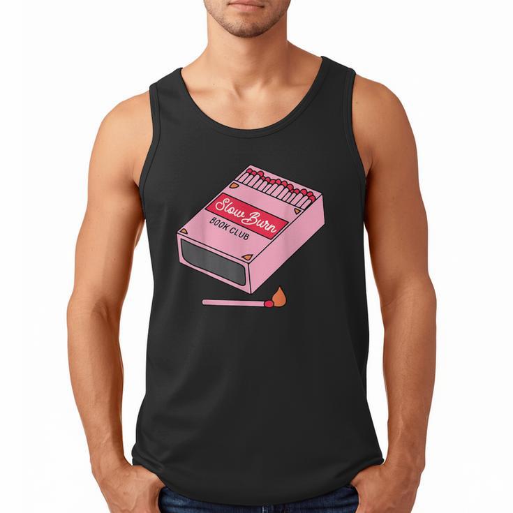 Slow Burn Book Club Men Tank Top