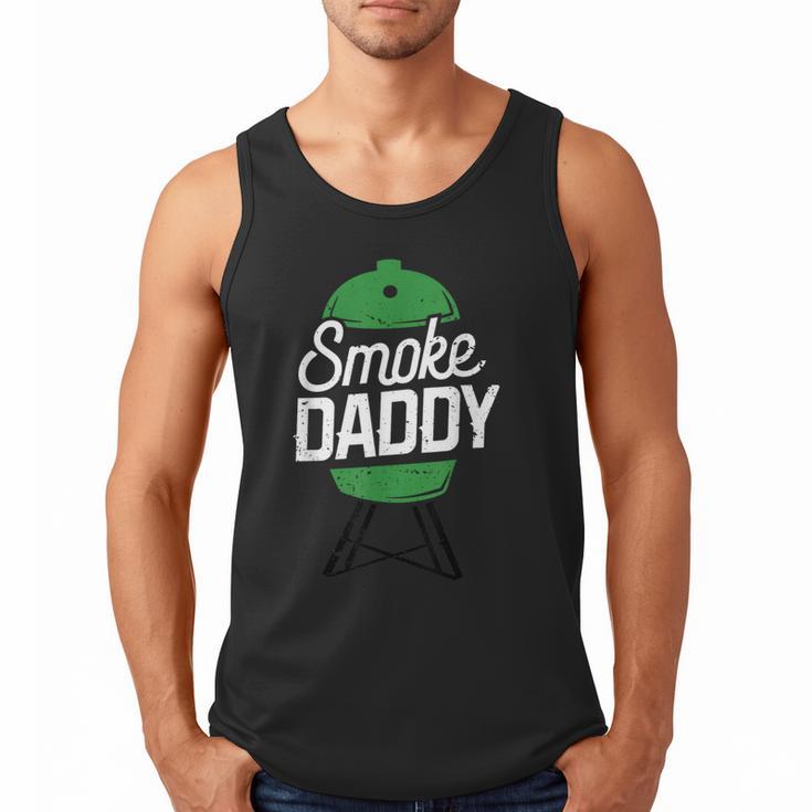 Smoke Daddy Green Egg Pitmaster Dad Tshirt BBQ Grill Men Tank Top