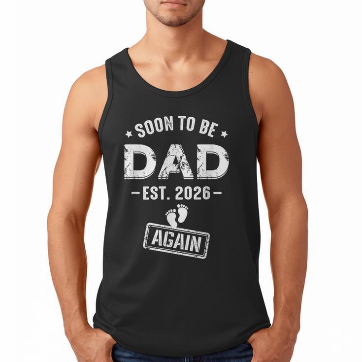 Soon To Be Dad Again Promoted To Dad Again 2026 Men Tank Top