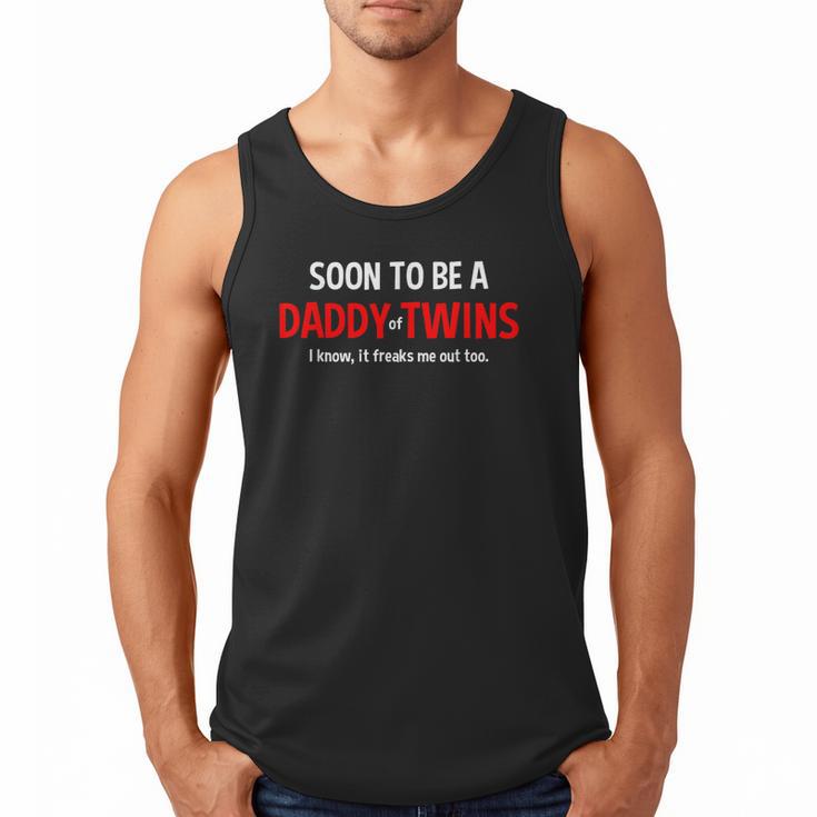 Soon To Be A Daddy Of Twins Expecting Father Men Tank Top