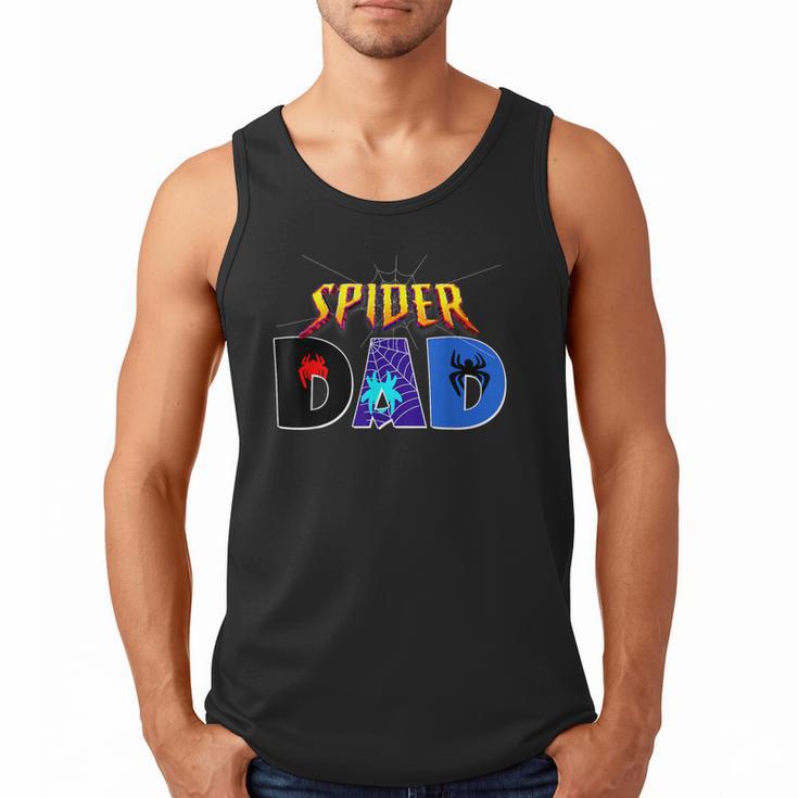 Spider Dad Shirt Birthday Fathers Day Halloween Costumes Pjs Men Tank Top