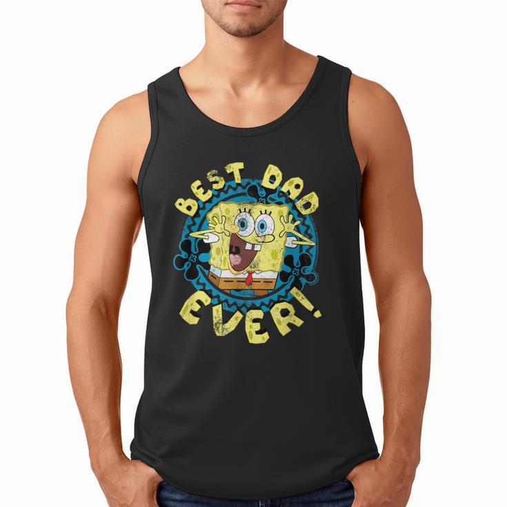 Spongebob Squarepants Father's Day Best Dad Ever Men Tank Top