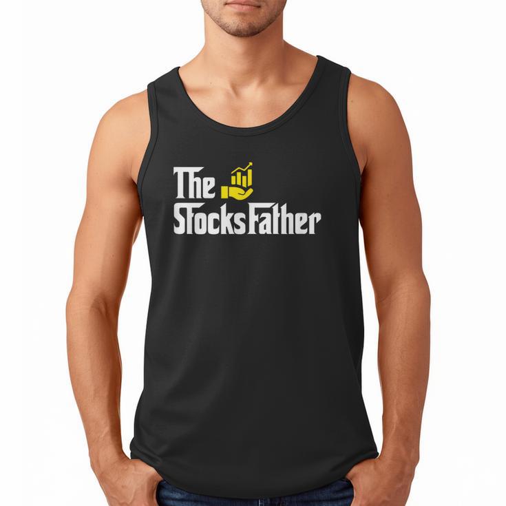 The Stocks Father Trader Dad Men Tank Top