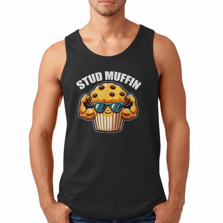 Stud Muffin Muffin Lover Dad Boyfriend Men Boys Men Tank Top