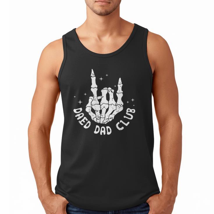 Vintage Dead Dad Club Matching 2 Sides Fathers Day Men Tank Top
