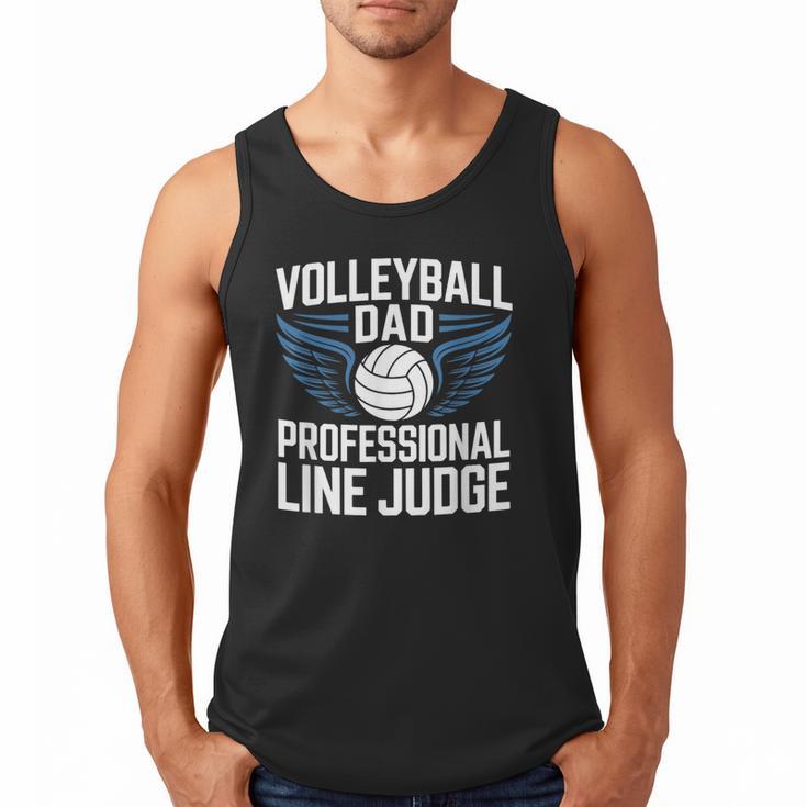 Volleyball Dad Professional Line Judge Volleyball Father Men Tank Top