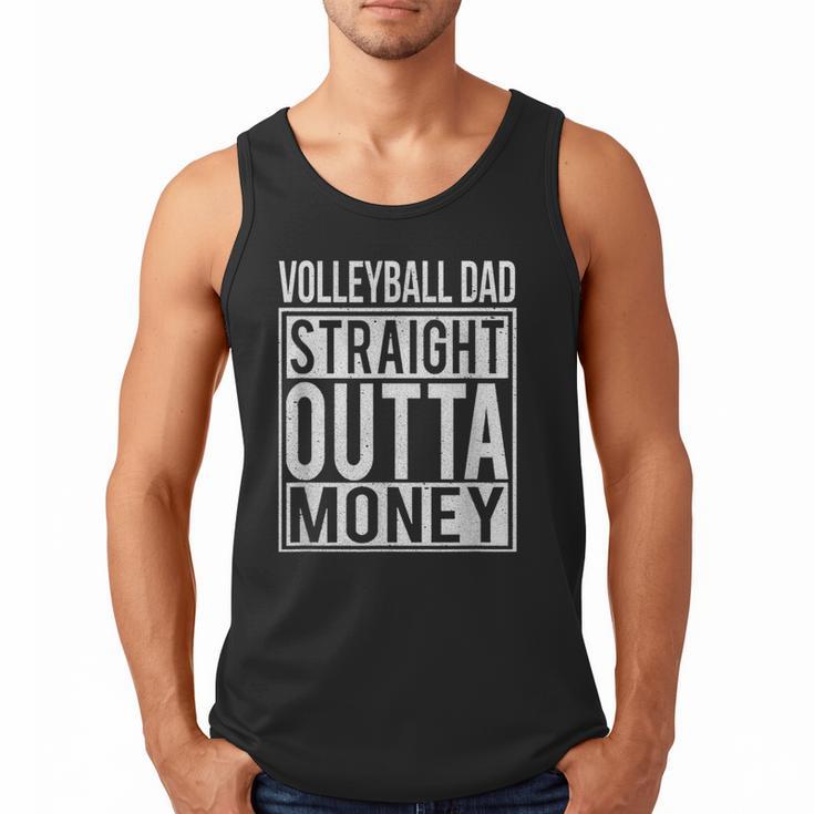 Volleyball Dad Straight Outta Money I T-Shirt Men Tank Top