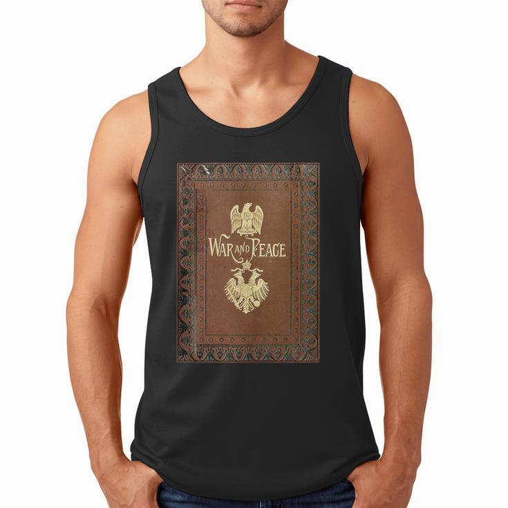 War And Peace Book Cover Men Tank Top