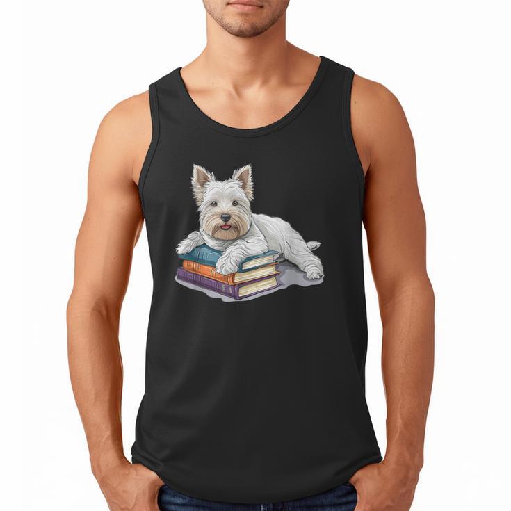West Highland Terrier Books Dog Breed Westie Men Tank Top
