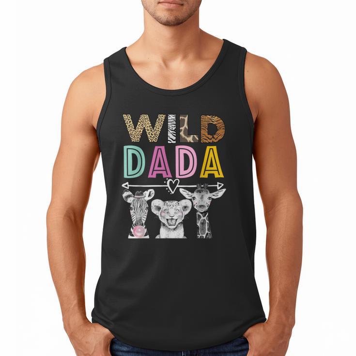 Wild Dada Zoo Theme Birthday Safari Jungle Matching Party Men Tank Top