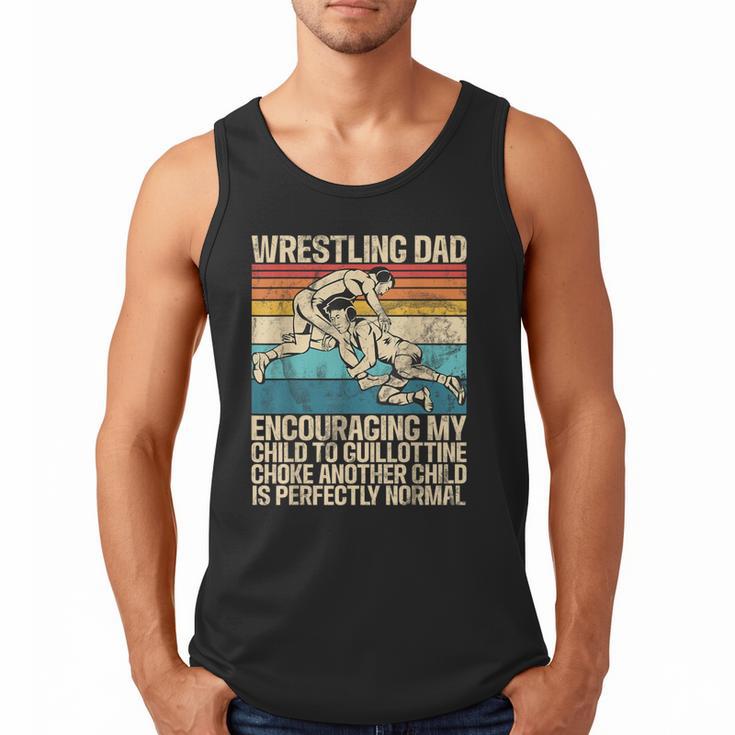 Wrestling Dad Wrestler Wrestling Wrestle Father's Day Men Tank Top