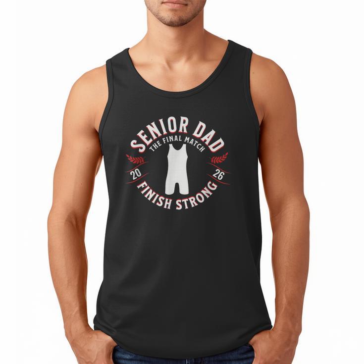 Wrestling Senior Dad The Final Match 2026 Men Tank Top