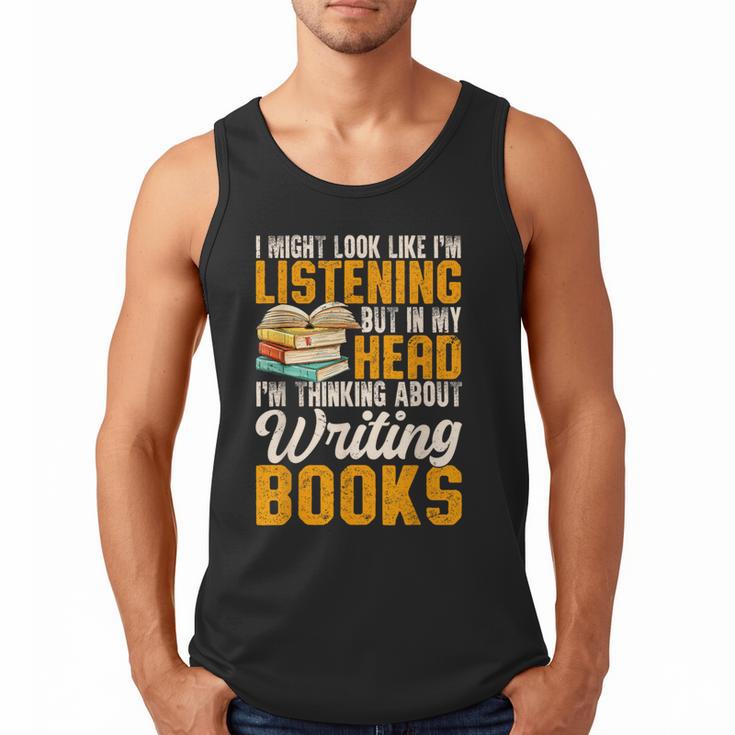 Writer Book Published Author Writers Men Women Men Tank Top