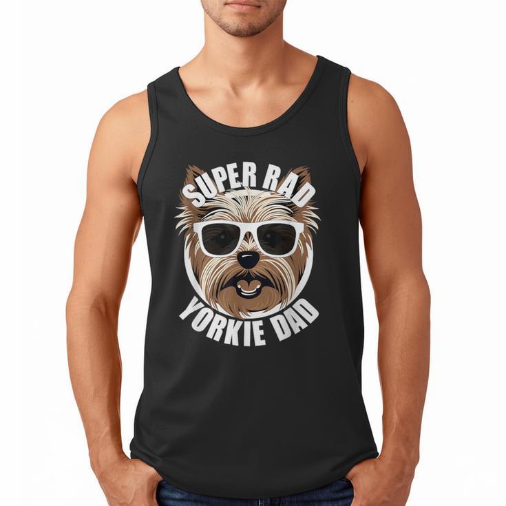 Yorkie Dad Father’s Day Yorkshire Terrier Dog Dad Men Tank Top