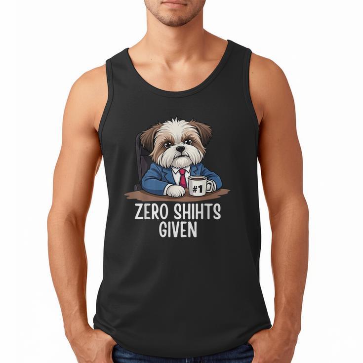 Zero Shihts Given Shih Tzu Dad Shih Tzu Mom Shih Tzu Men Tank Top Zero Shihts Given Shih Tzu Dad Shih Tzu Mom Shih Tzu Men Tank Top