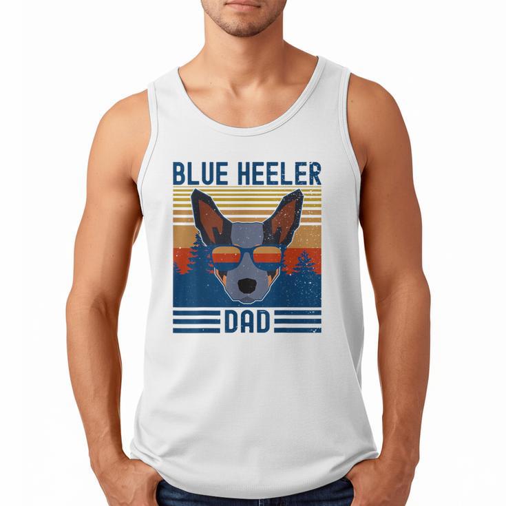 Australian Cattle Dog Blue Heeler Dad Men Tank Top