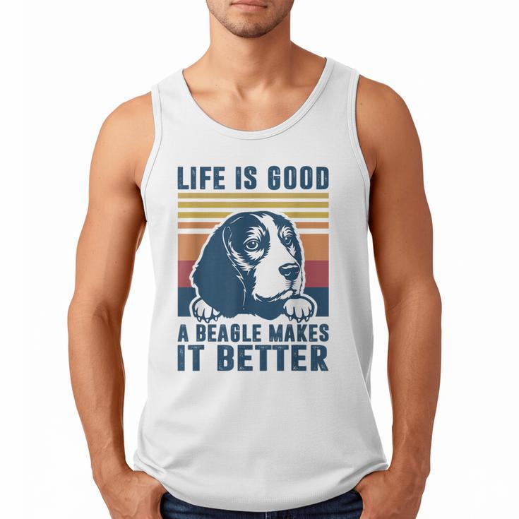 Beagle For Men Women Beagle Dog Mom Dad Beagle Men Tank Top