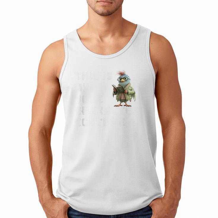 This Is My Book Character Costume Reading For Him & Her Cool Men Tank Top